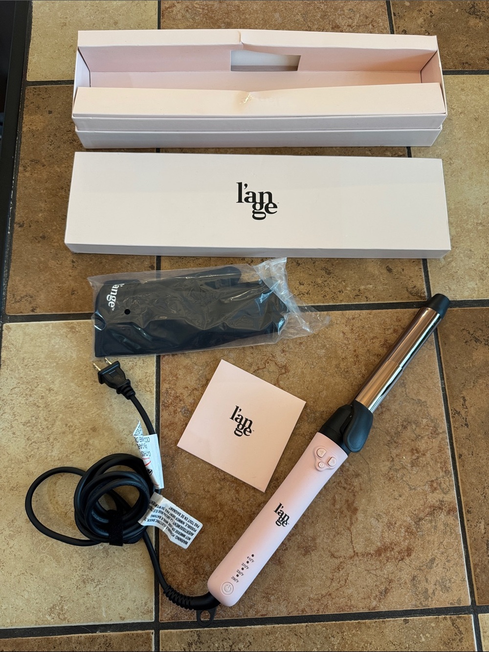 L’ange Le Pirouette 25mm rotating curling iron